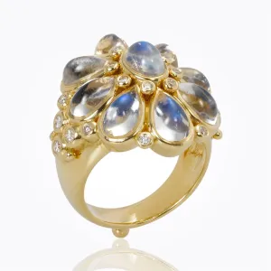 18K Blossom Ring