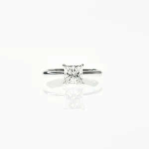 1ct Princess Cut Diamond Engagement Ring