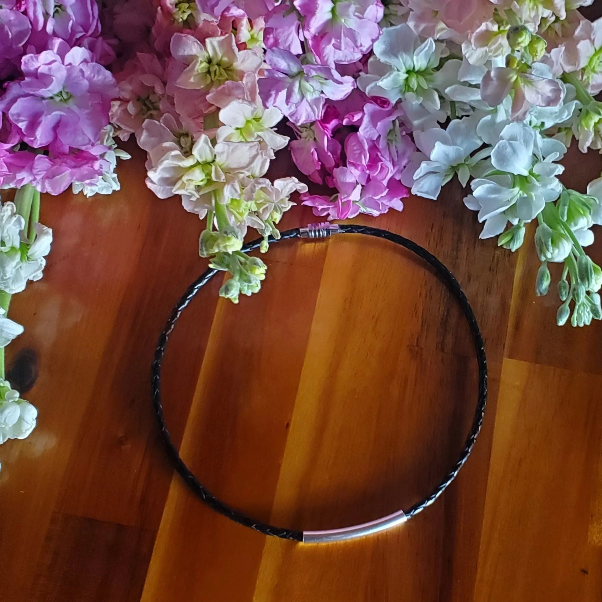 3mm Bolo Leather Snap Off Chokers