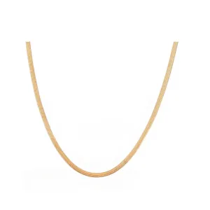 40cm/45cm 1.8mm Width Herringbone Chain Necklace