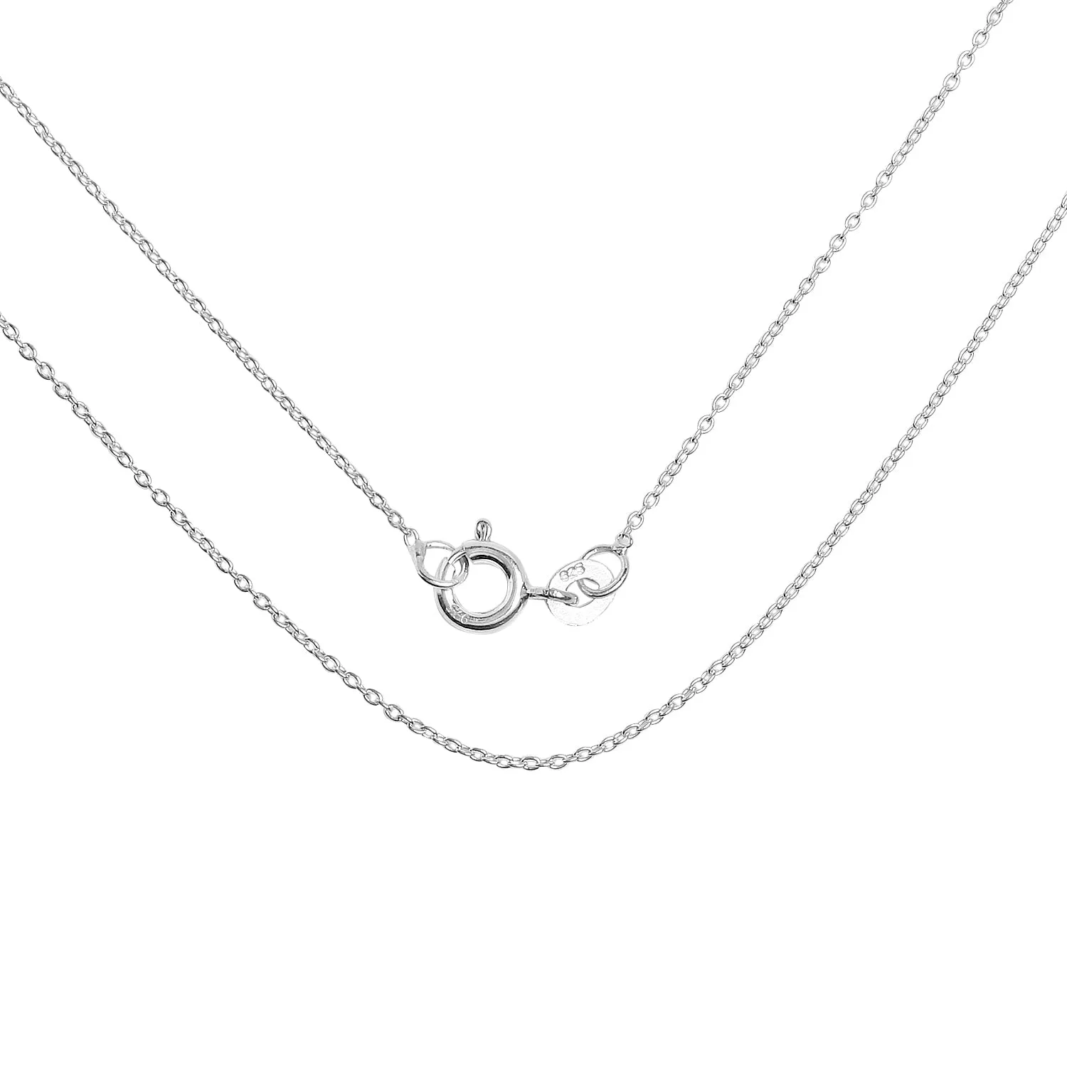 925 sterling anchor chain for girls/womens 20 inches IJSC001-20IN