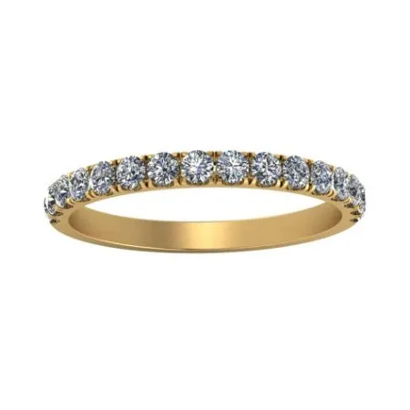 Almila Trendy Lab Diamond Wedding Ring Band