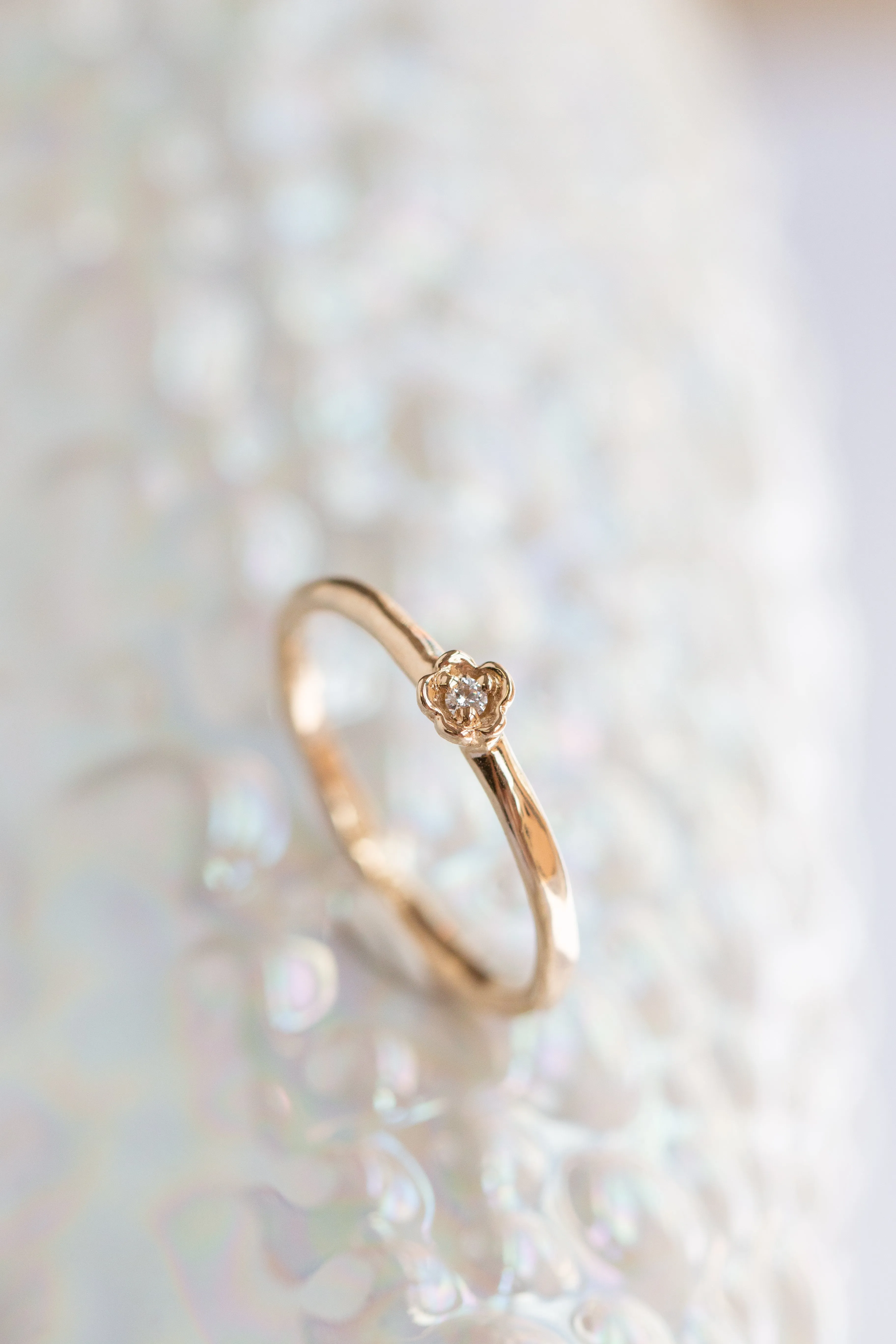 Barnacles ~ 1.75mm Gold Diamond Ring