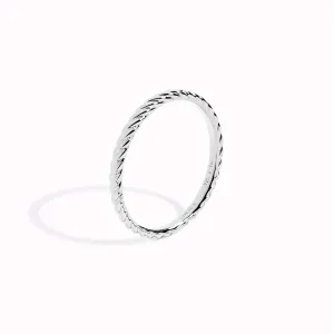 Braid Ring Silver - Linda