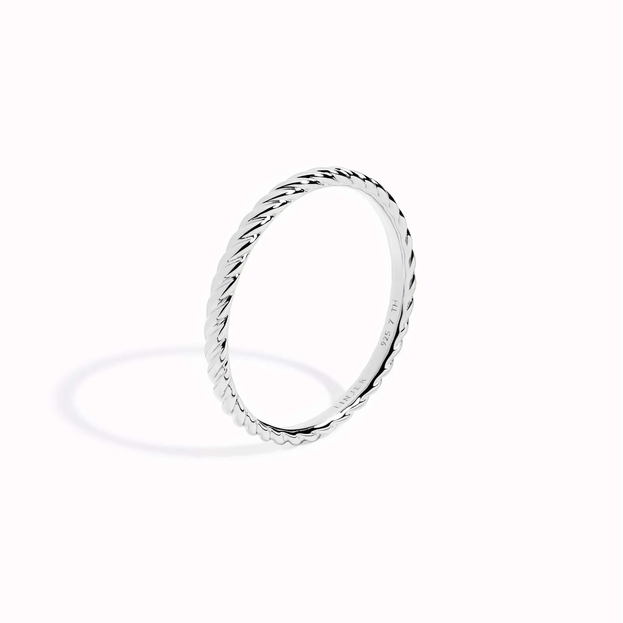 Braid Ring Silver - Linda