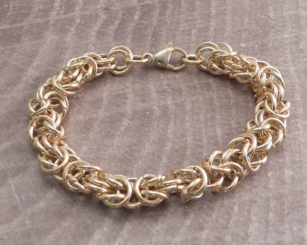 Byzantine Rope Chain Stainless Steel Set