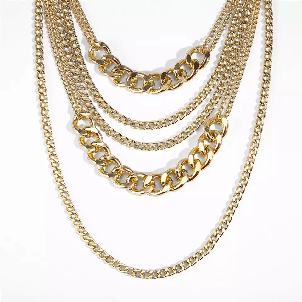 Chévere Layered Chain Necklace