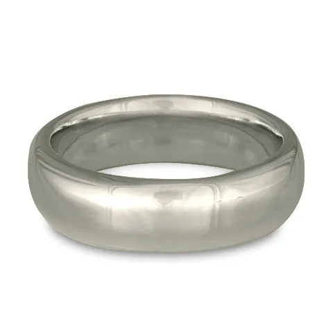 Classic Comfort Fit Wedding Ring Platinum, 7mm