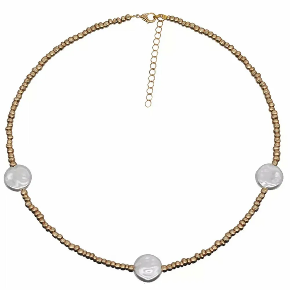 Dhalia Tail Choker Layered Necklace