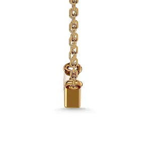 Diamond 1/4 Ct.Tw. Bar Pendant in 10K Yellow Gold