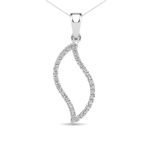 Diamond 1/5 Ct.Tw. Fashion Pendant in 14K White Gold