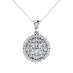 Diamond 3/4 Ct.Tw. Fashion Pendant in 10K White Gold