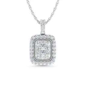 Diamond 7/8 Ct.Tw. Fashion Pendant in 14K White Gold