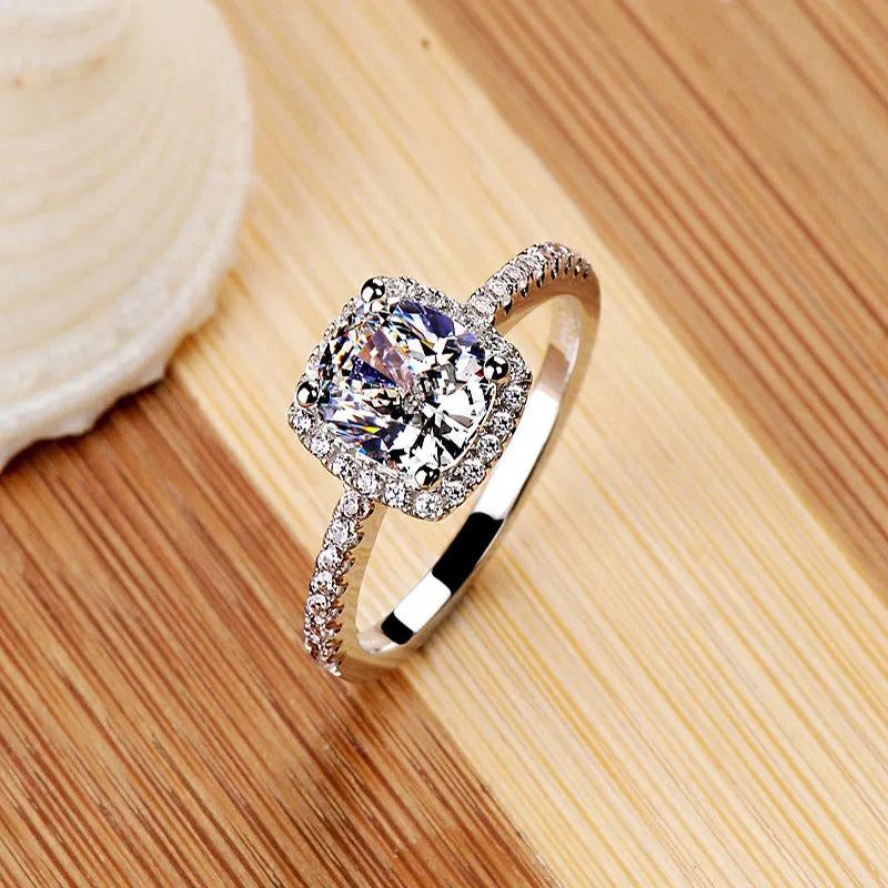 Elegant Temperament Wedding Ring