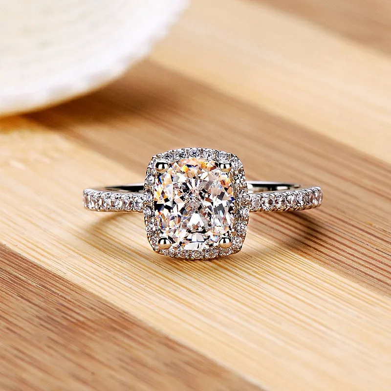 Elegant Temperament Wedding Ring