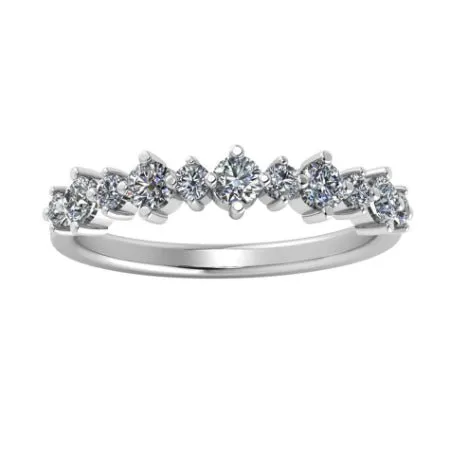 Ellery Round Trendy Lab Diamond Wedding Ring