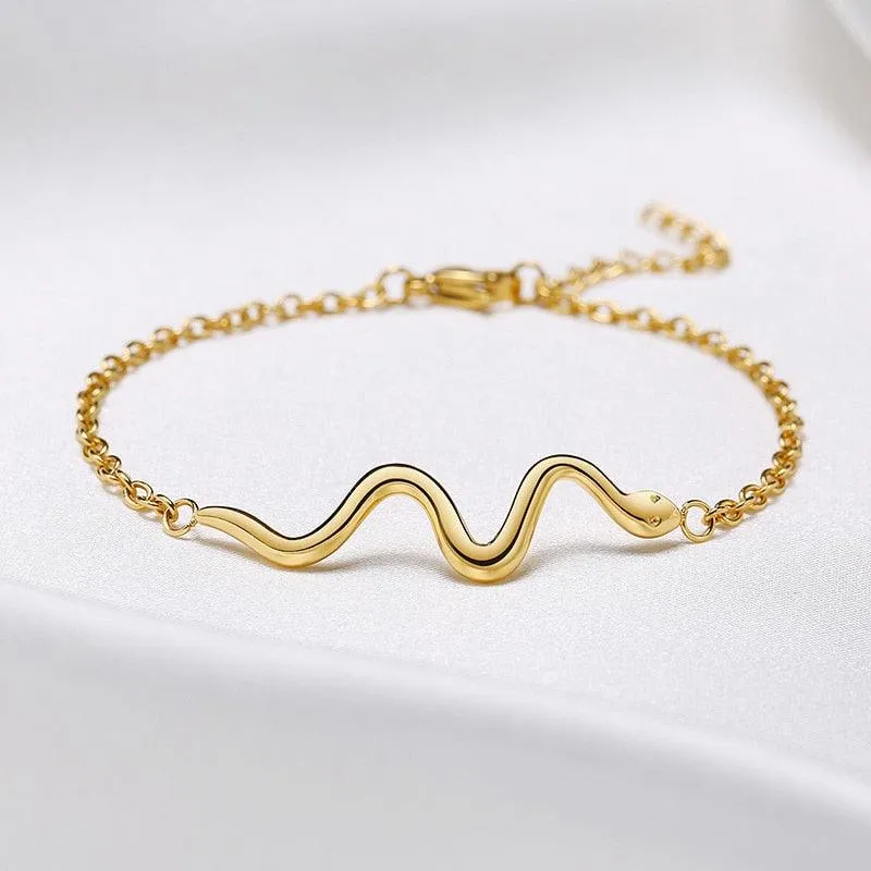 Exquisite Snake Charm Bracelets