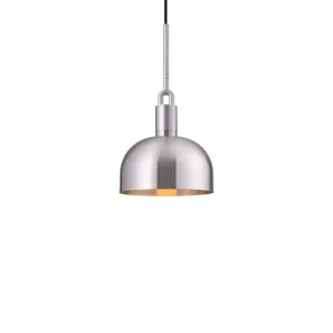 Forked Pendant / Shade / Medium / Steel