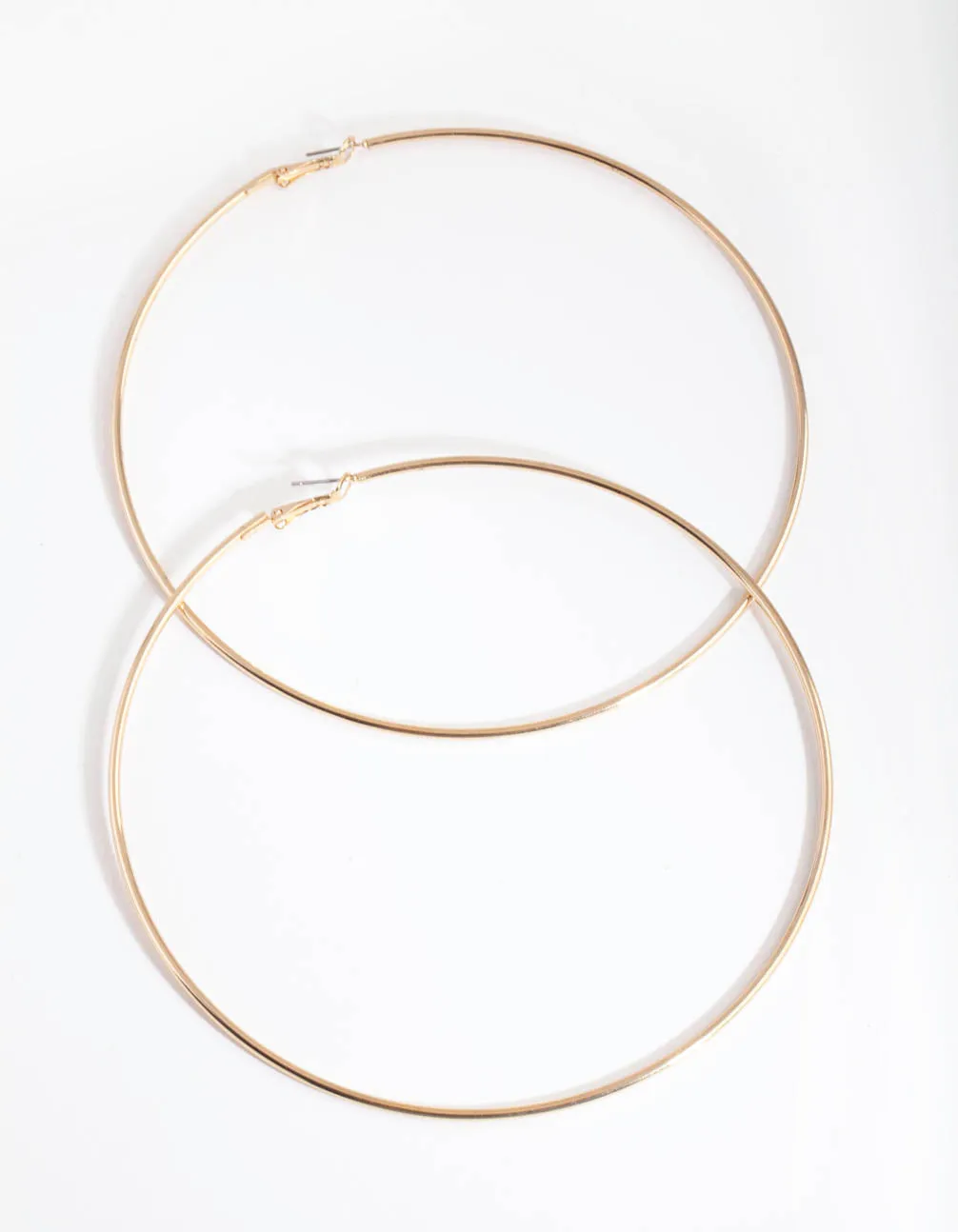 Gold Oversized Hoop Earrings