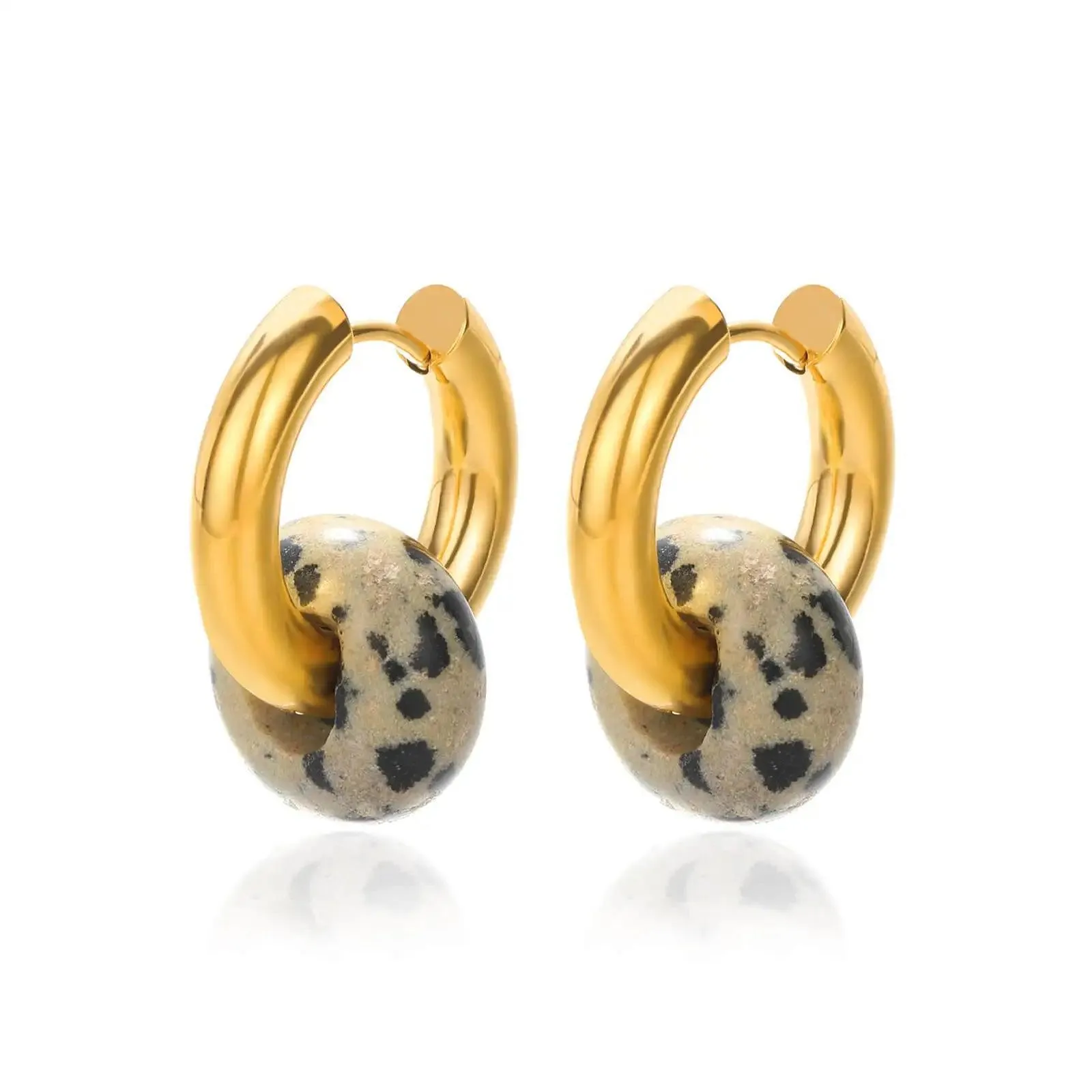 Gold Plated Teardrop Earrings: Sophisticated Women's Jewelry