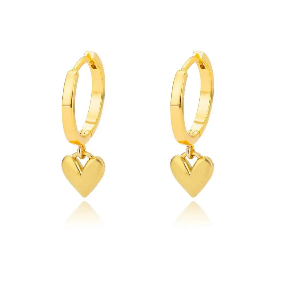 Gold Plated Teardrop Earrings: Sophisticated Women's Jewelry