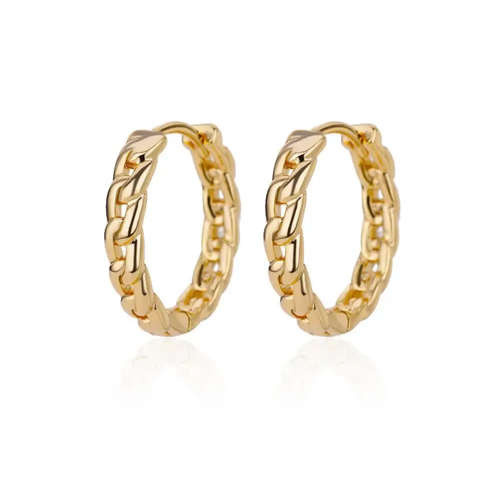 Gold Plated Teardrop Earrings: Sophisticated Women's Jewelry