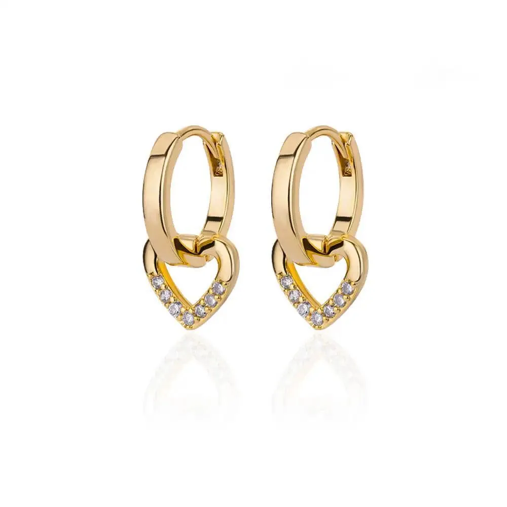 Gold Plated Teardrop Earrings: Sophisticated Women's Jewelry