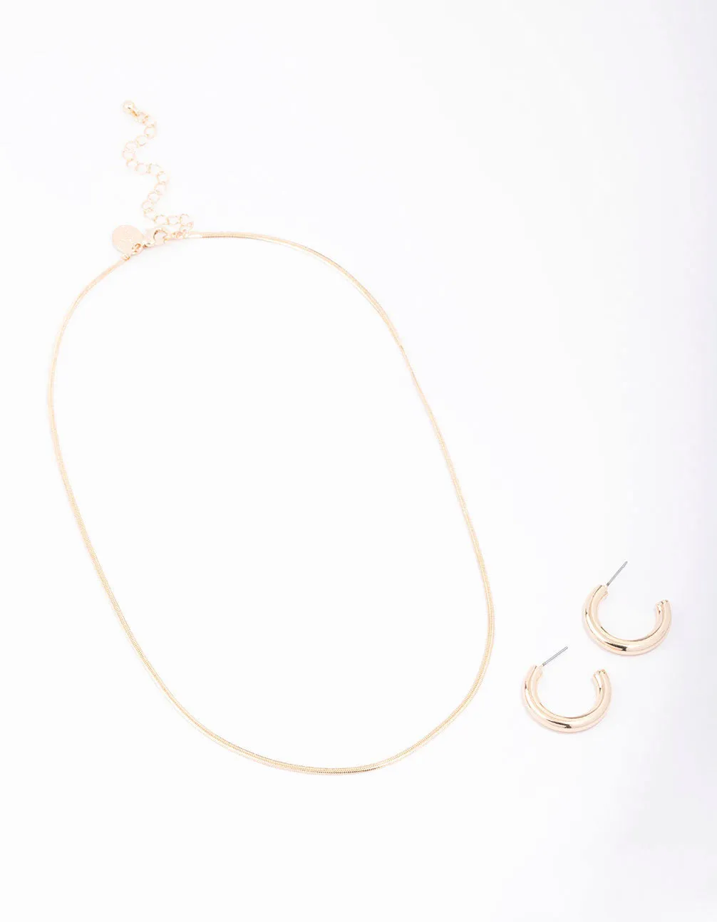 Gold Snake Chain Jewellery Set