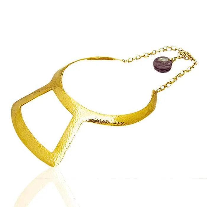 Hamazzi Brass Choker