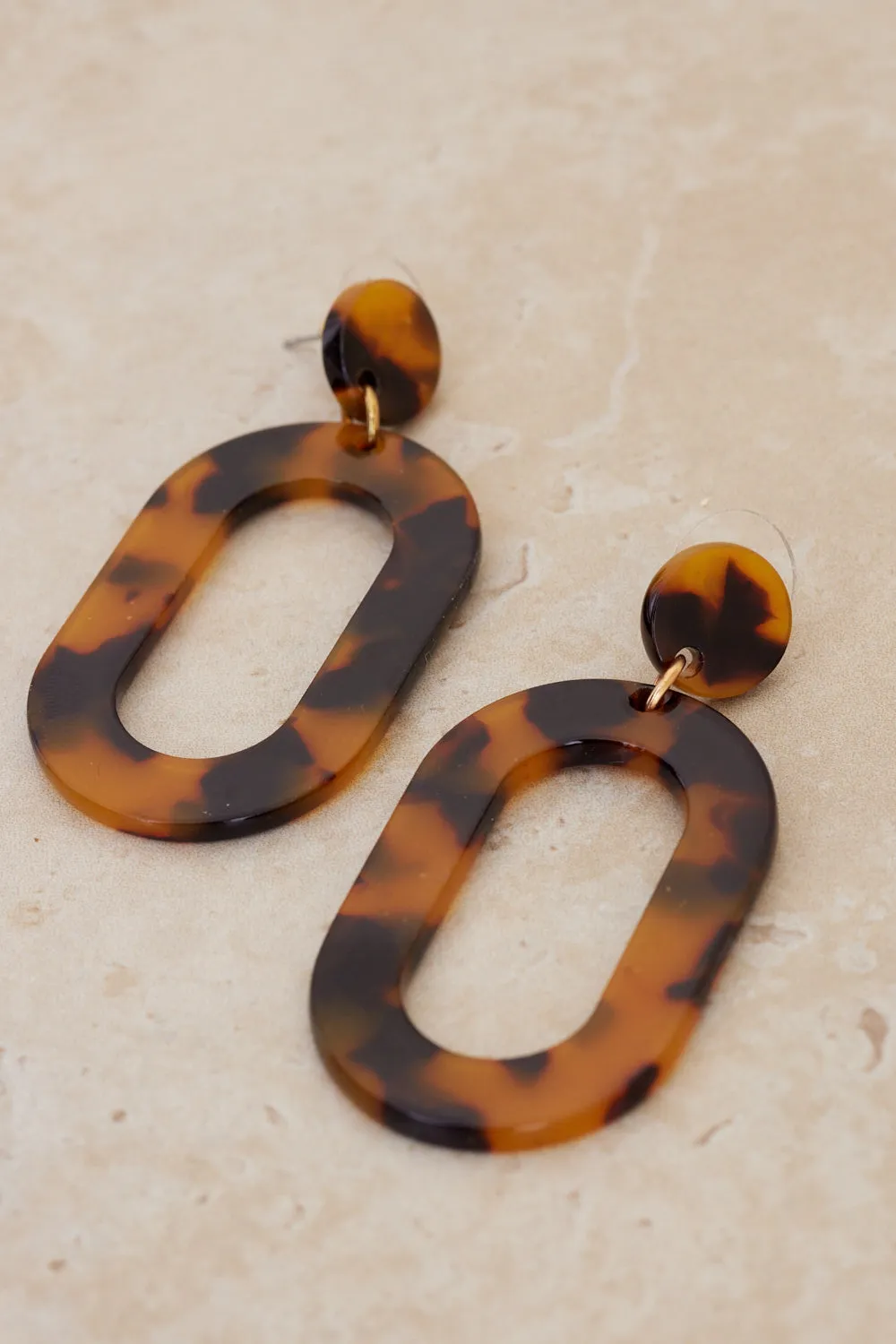 Harmony Earrings - Brown