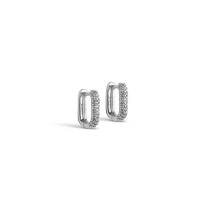 Hoops, Sparkling Square 12 mm