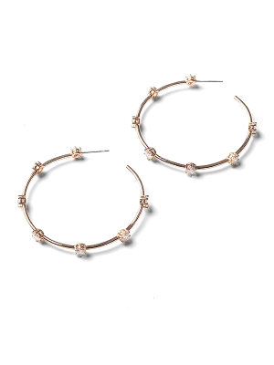 Kailani Gold Hoop Earrings