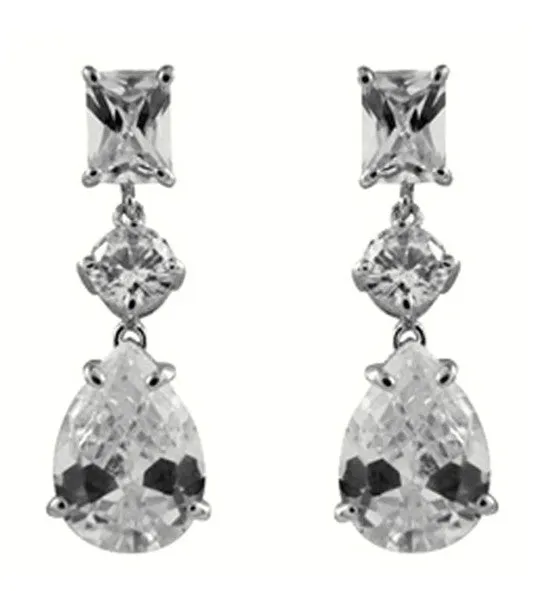 Kylie Cubic Zirconia Dangle Earring