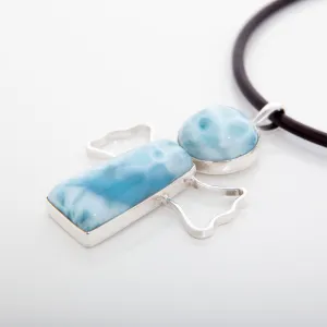 Larimar Pendant Angel IX