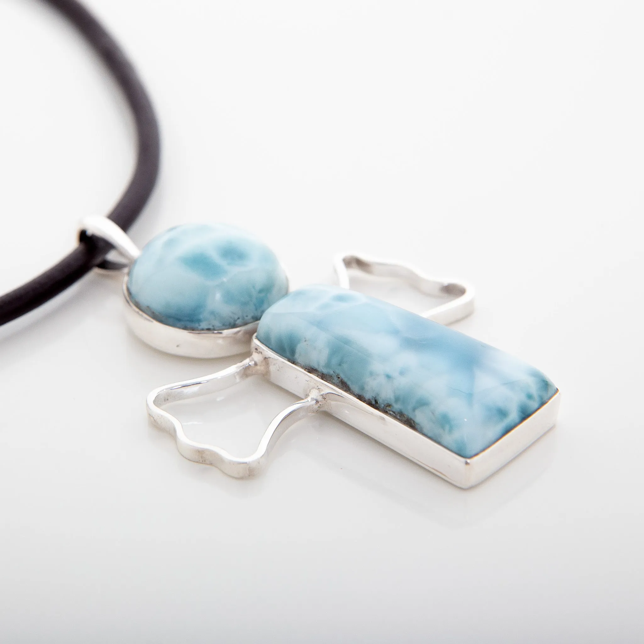 Larimar Pendant Angel IX