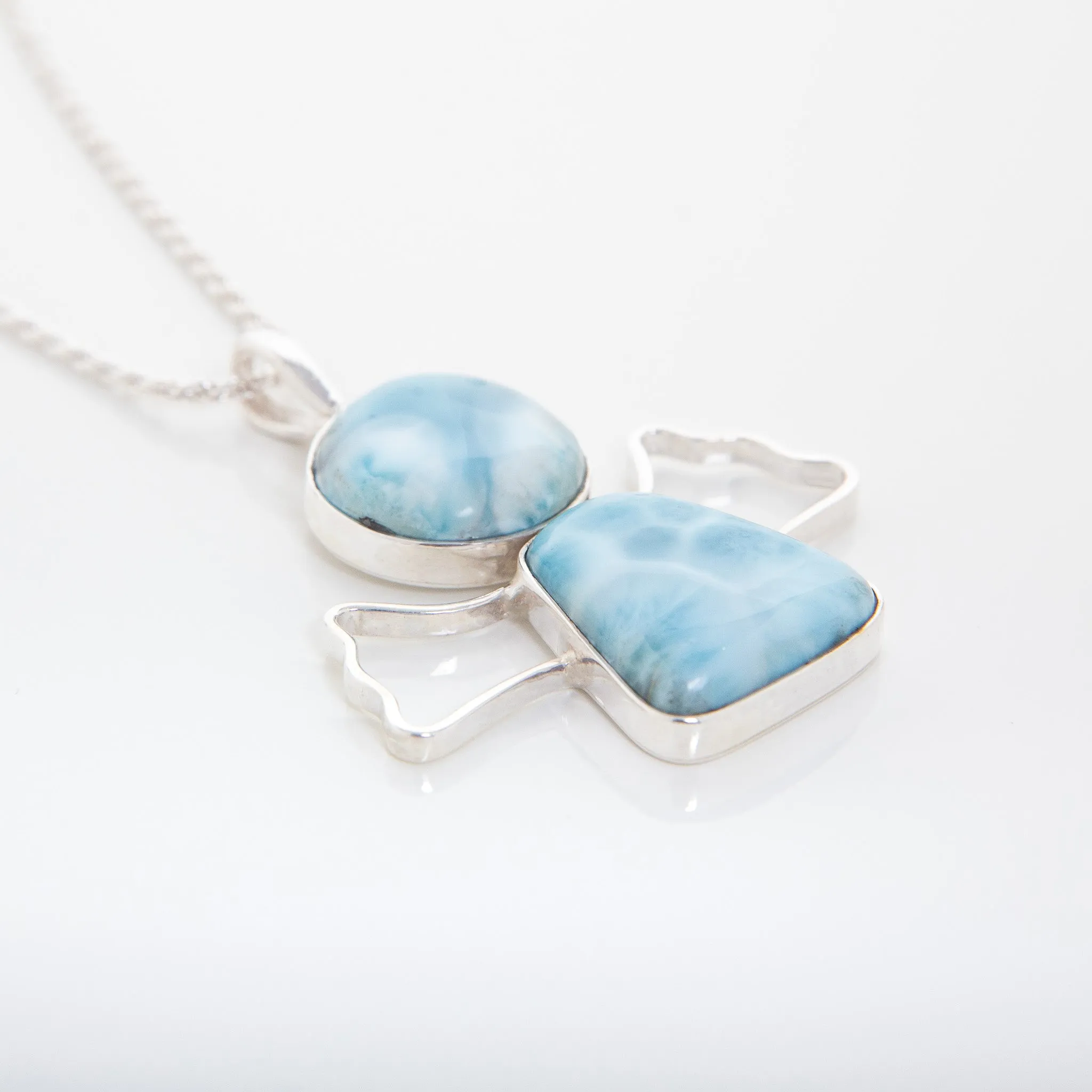 Larimar Pendant Angel X