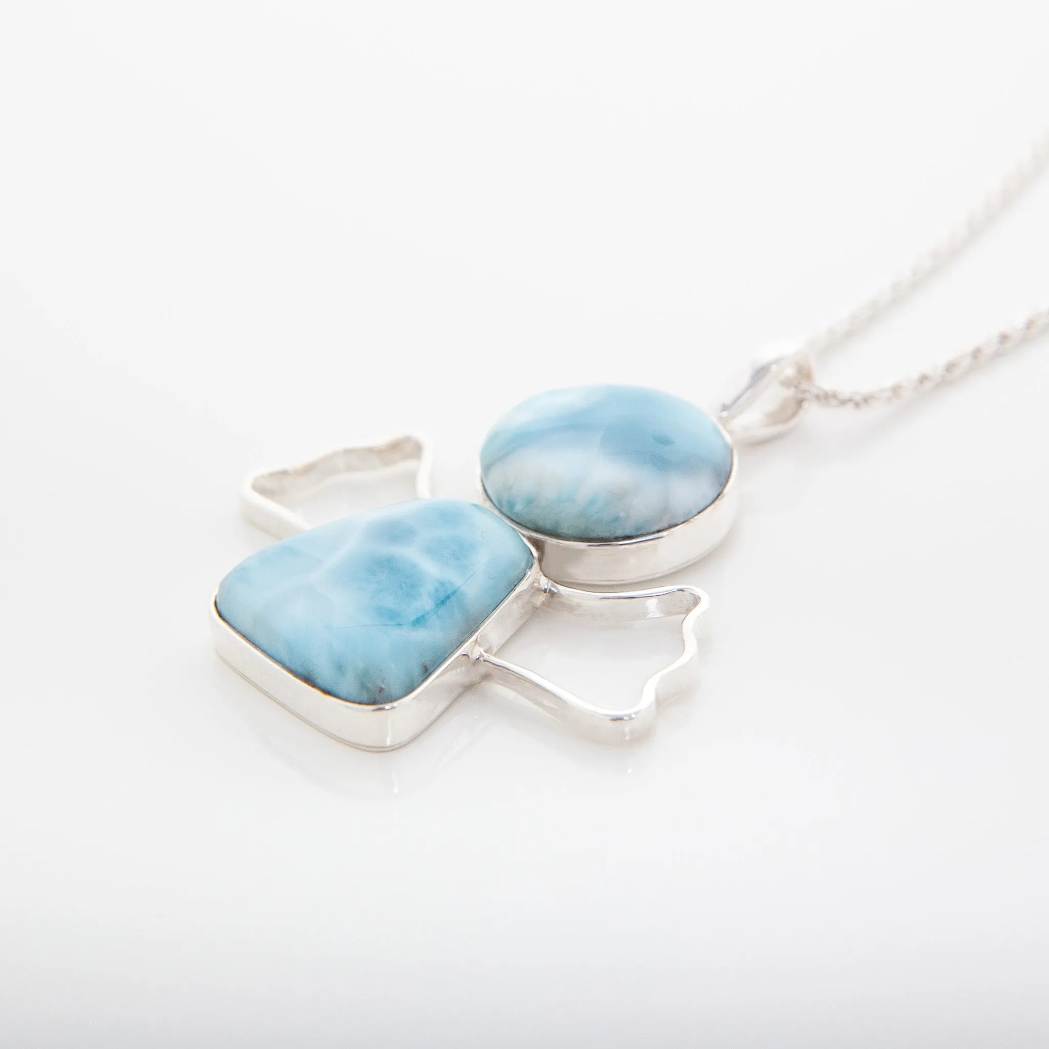 Larimar Pendant Angel X