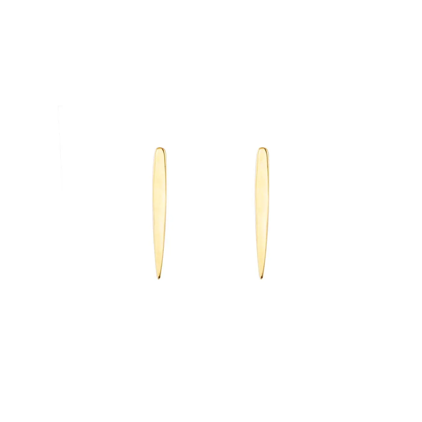 Long Drop Stud Earrings