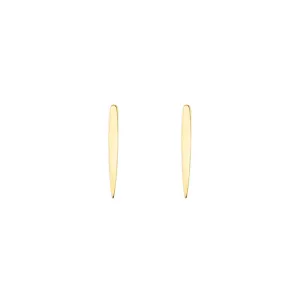 Long Drop Stud Earrings