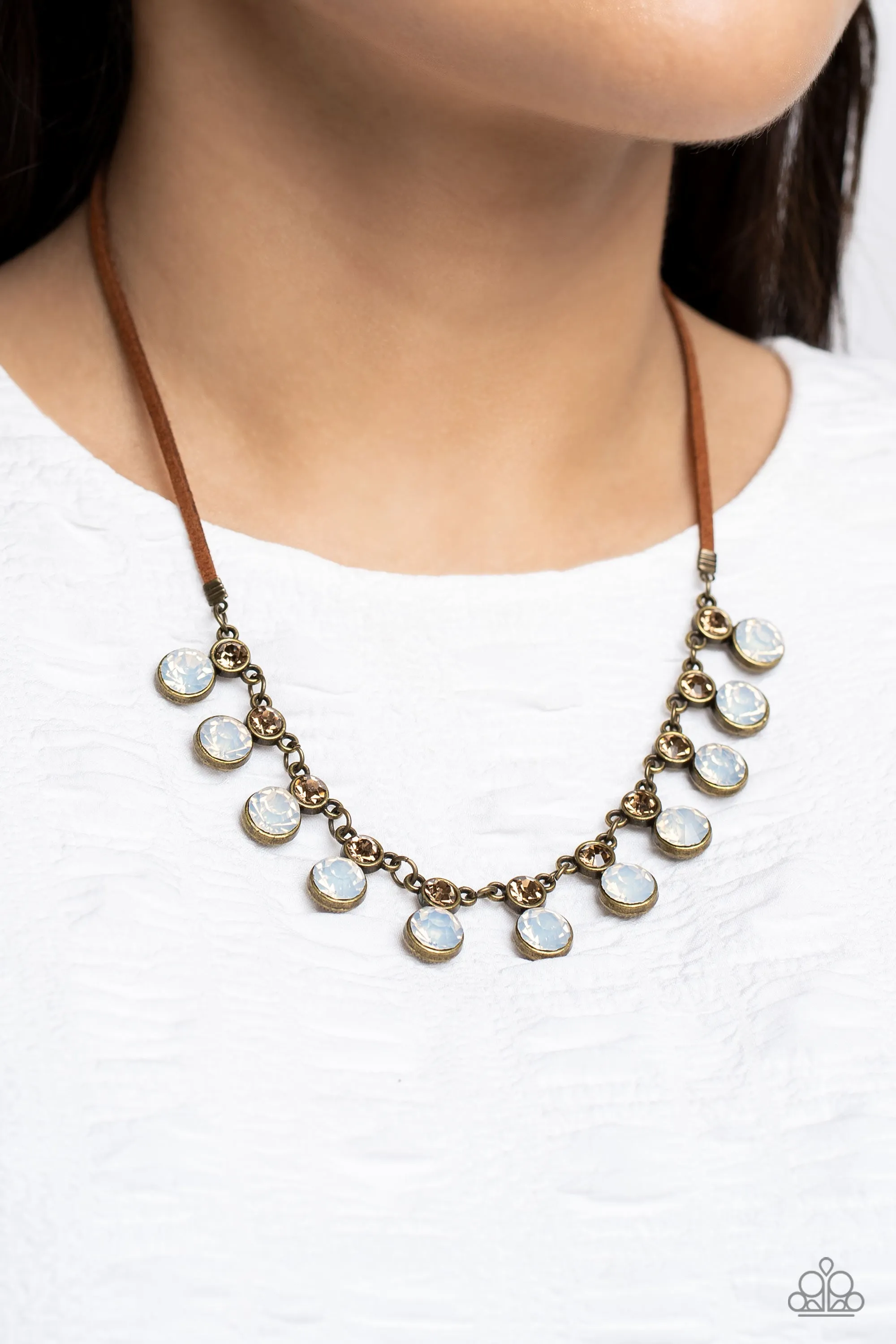 Necklaces Color Me CHIC - Brass