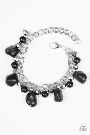 Paparazzi Bracelet ~ Practical Paleo - Black