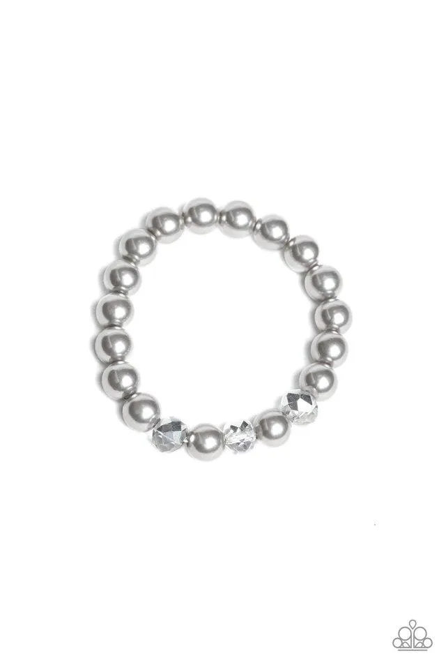 Paparazzi Bracelet ~ Really Resplendent - Silver