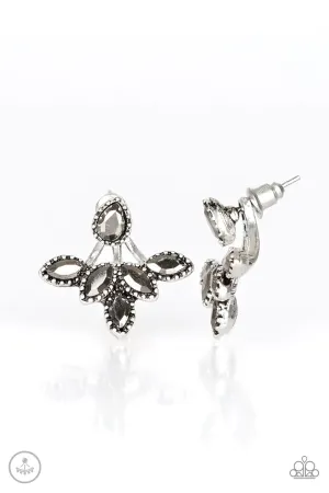 Paparazzi Earring ~ A Force To BEAM Reckoned With - Silver