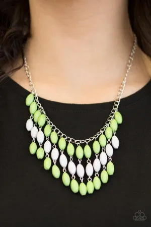 Paparazzi Necklace - Delhi Diva - Green