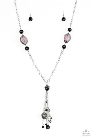 Paparazzi Necklace ~ Heart-Stopping Harmony - Black