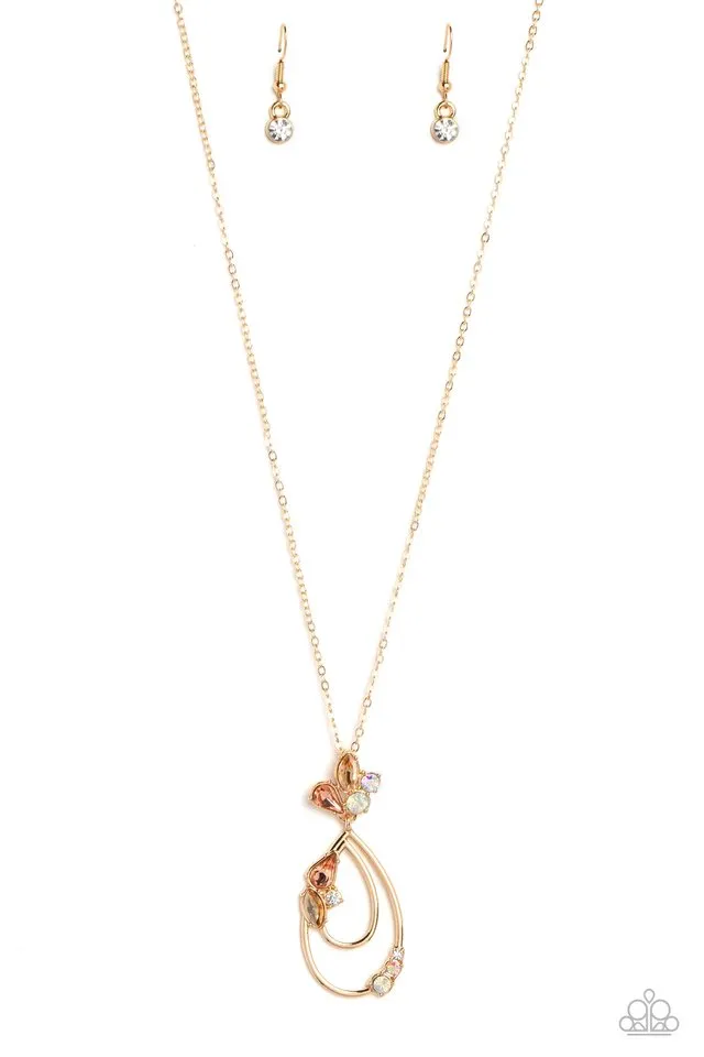 Paparazzi Necklace ~ Sleek Sophistication - Gold