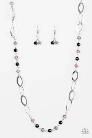 Paparazzi Necklace ~ Sparkling Sophistication - Black