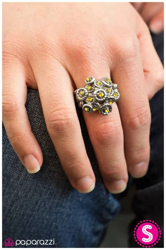 Paparazzi Ring ~ Kryptonite - Yellow