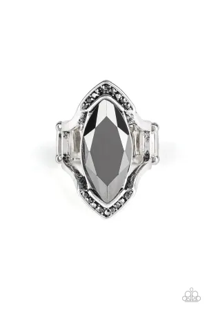 Paparazzi Ring ~ Leading Luster - Silver