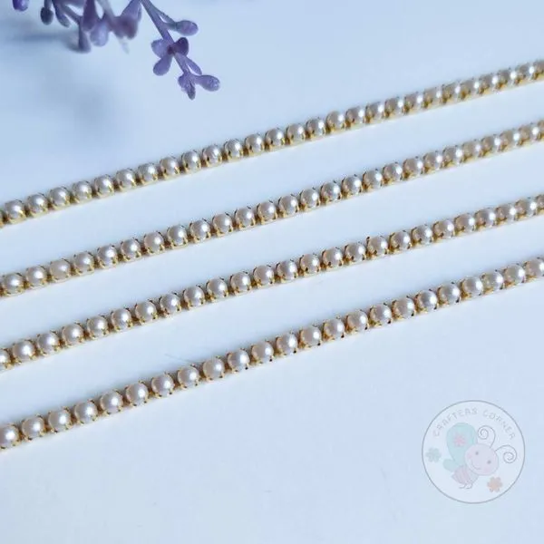 Pearl Chain Golden (Large)